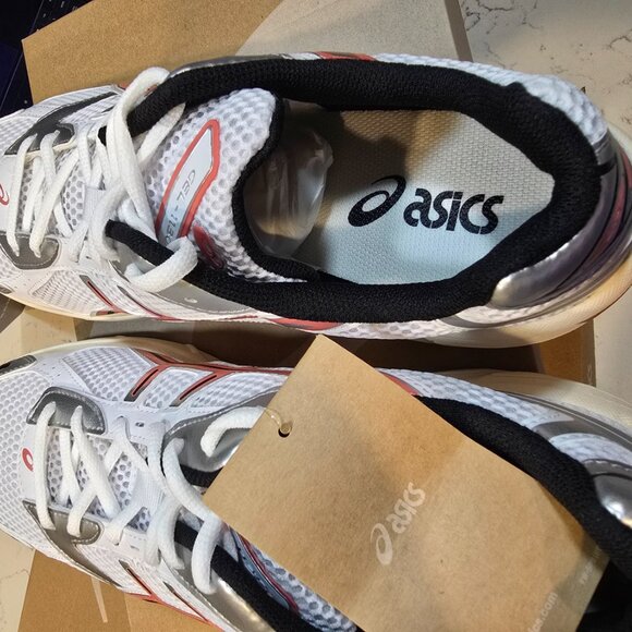 ASICS Gel-1130 White - Desert Red 1203A609-102 Mens Size 12 NEW SNEAKER SHOES - Picture 7 of 9